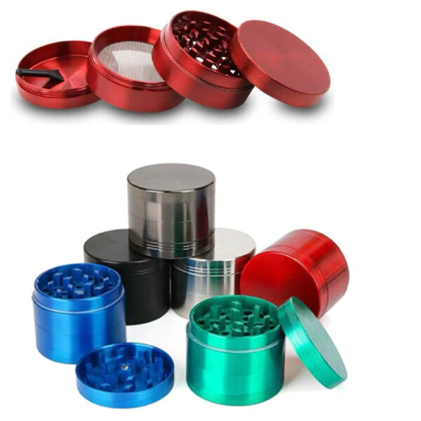 四層金屬研磨器 - 底層可收集kief