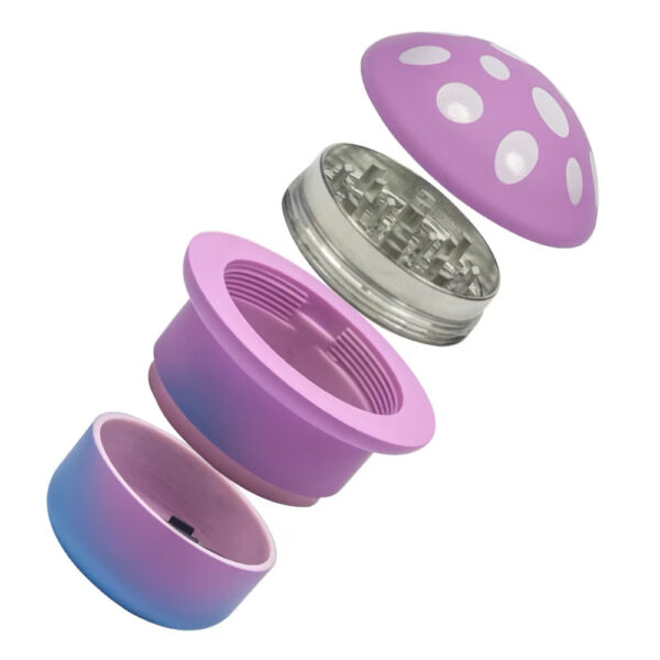 可愛蘑菇 - 金屬研磨器