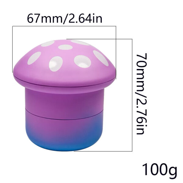 可愛蘑菇 - 金屬研磨器