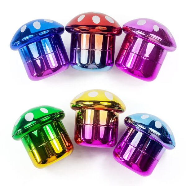 可愛蘑菇 - 金屬研磨器