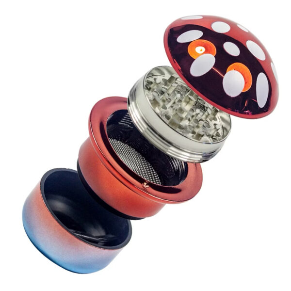 可愛蘑菇 - 金屬研磨器