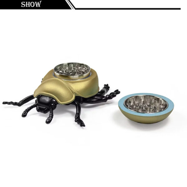 甲殼蟲造型- 金屬研磨器