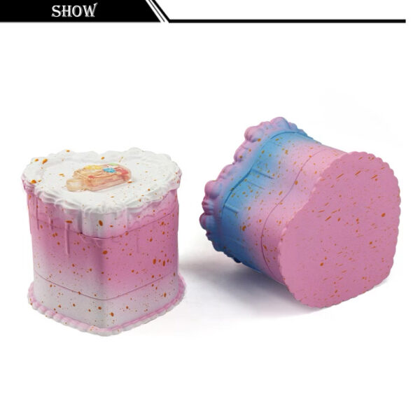 彩色蛋糕造型 - 金屬研磨器