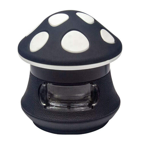 帶抽屜的蘑菇造型- 金屬研磨器