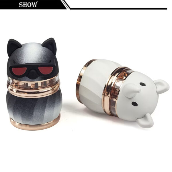 蠢萌動物造型 - 金屬研磨器