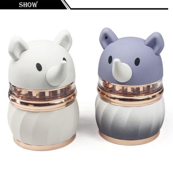 蠢萌動物造型 - 金屬研磨器