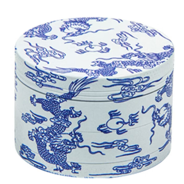 藍白外觀 - 金屬研磨器