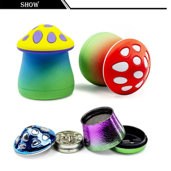 蘑菇研磨器 - 金屬研磨器