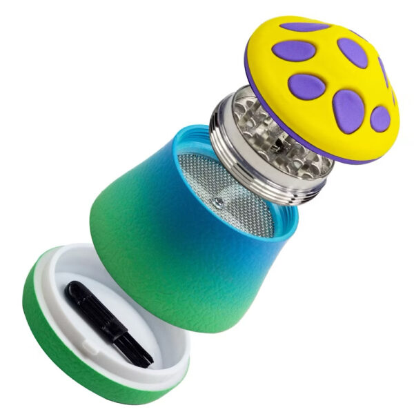 蘑菇研磨器 - 金屬研磨器