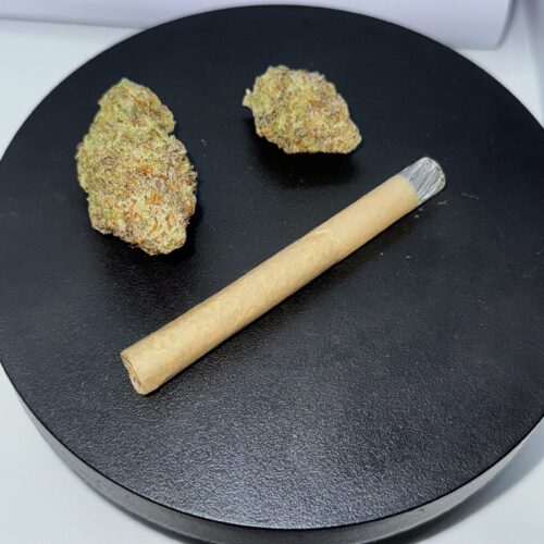 直筒WEED花手卷菸-玻璃嘴-1克重