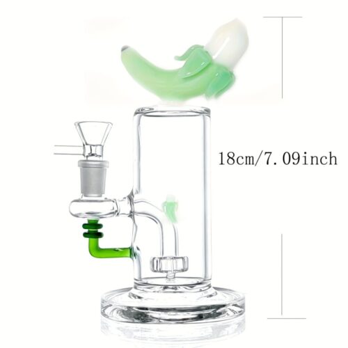 18cm手工兩用加厚玻璃BONG