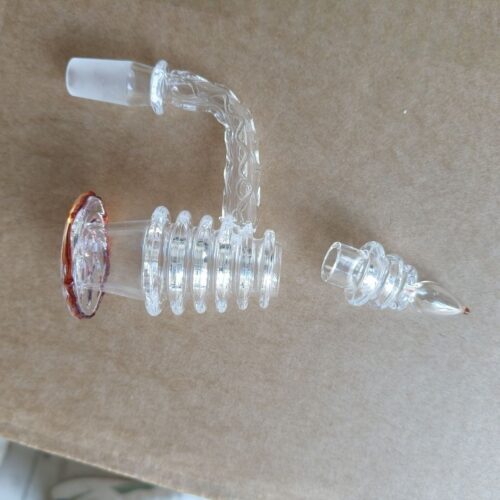 手工磨砂玻璃烟锅